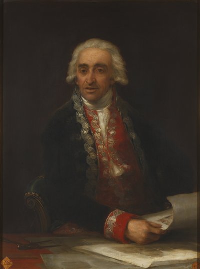 Retrato de Juan de Villanueva de Francisco de Goya